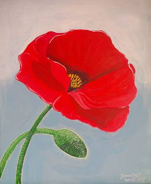 Remember Me Poppy - Paint Nite event in Regina, SK