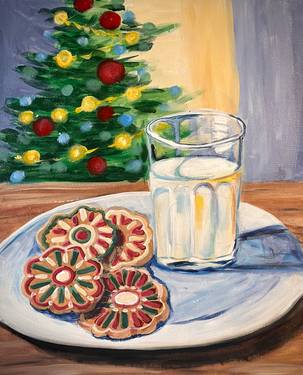 Cookies n Milk - Paint and sip event at The Tap - Regina in Regina, SK - PaintNite.com
