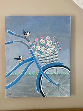 A Spring Basket on a Bicycle experience project by Yaymaker