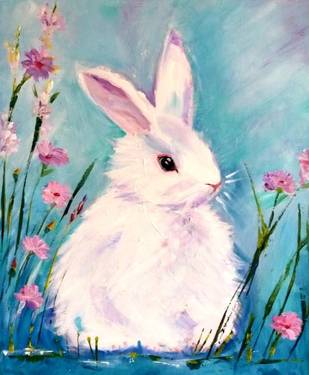 On Demand: Cute White Bunny with Ghazaleh Naderian