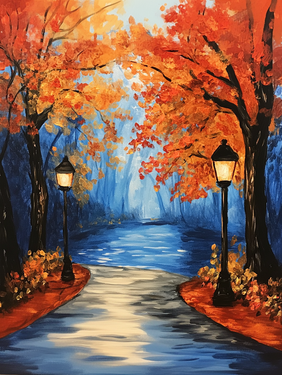 November to Remember - Paint and sip event at Indigo Erin Mills in Mississauga, ON - PaintNite.com