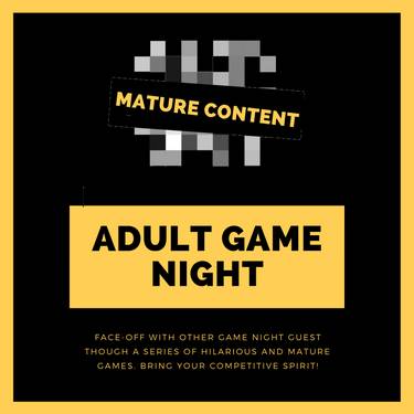 Mature Adult Game Night