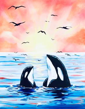 A Orca Sunset Love  experience project by Yaymaker