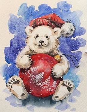 On Demand: White bear and ornament with Ghazaleh Naderian