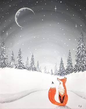 A Moonlit Winter Fox experience project by Yaymaker