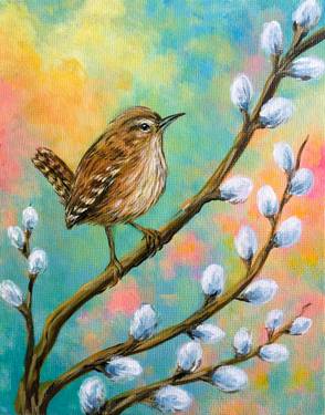 Wren Willow - Paint Nite event in Bowmanville, ON