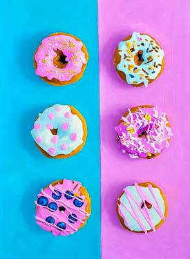 A Fancy Doughnuts Birthday Dessert experience project by Yaymaker