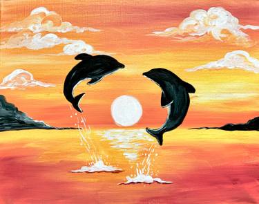 A Dolphins in Love at Sunset experience project by Yaymaker