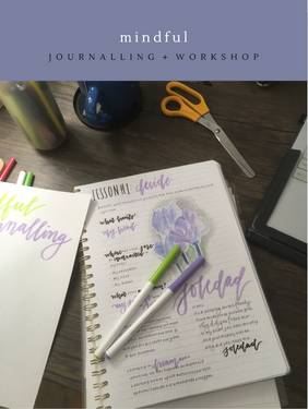 A Mindful Journalling Workshop experience project by Yaymaker