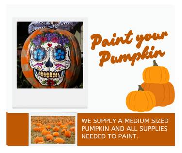 Paint your Pumpkin Dia De Los Muertos - Paint Nite event in Cupertino, CA