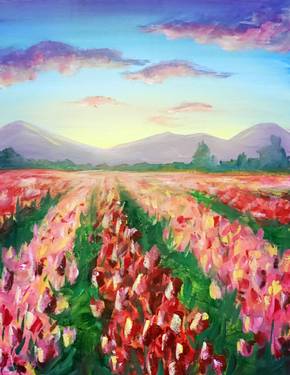 A Sunset Tulip Meadow Sonata experience project by Yaymaker