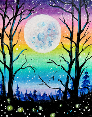 Twilight Full Moon - Paint and sip event at Casa Mexico in Ottawa, ON - PaintNite.com