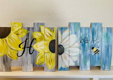 Paint Nite: Sunflower Board Painting - Paint Nite event in Corona, CA