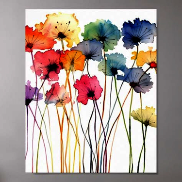 A Live with Livy  Watercolor Spring Flowers experience project by Yaymaker