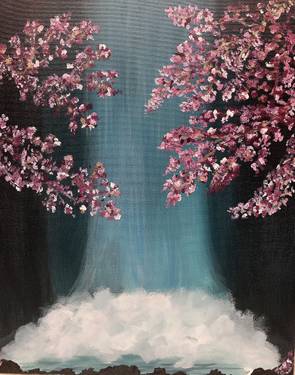 A Waterfall  Flowers experience project by Yaymaker