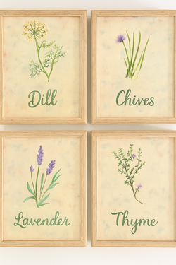 Paint your Herbs - Set of 4  - Paint Nite event in Whitby, ON