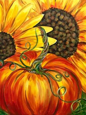 On Demand: Pumpkin and Sunflowers with Ghazaleh Naderian