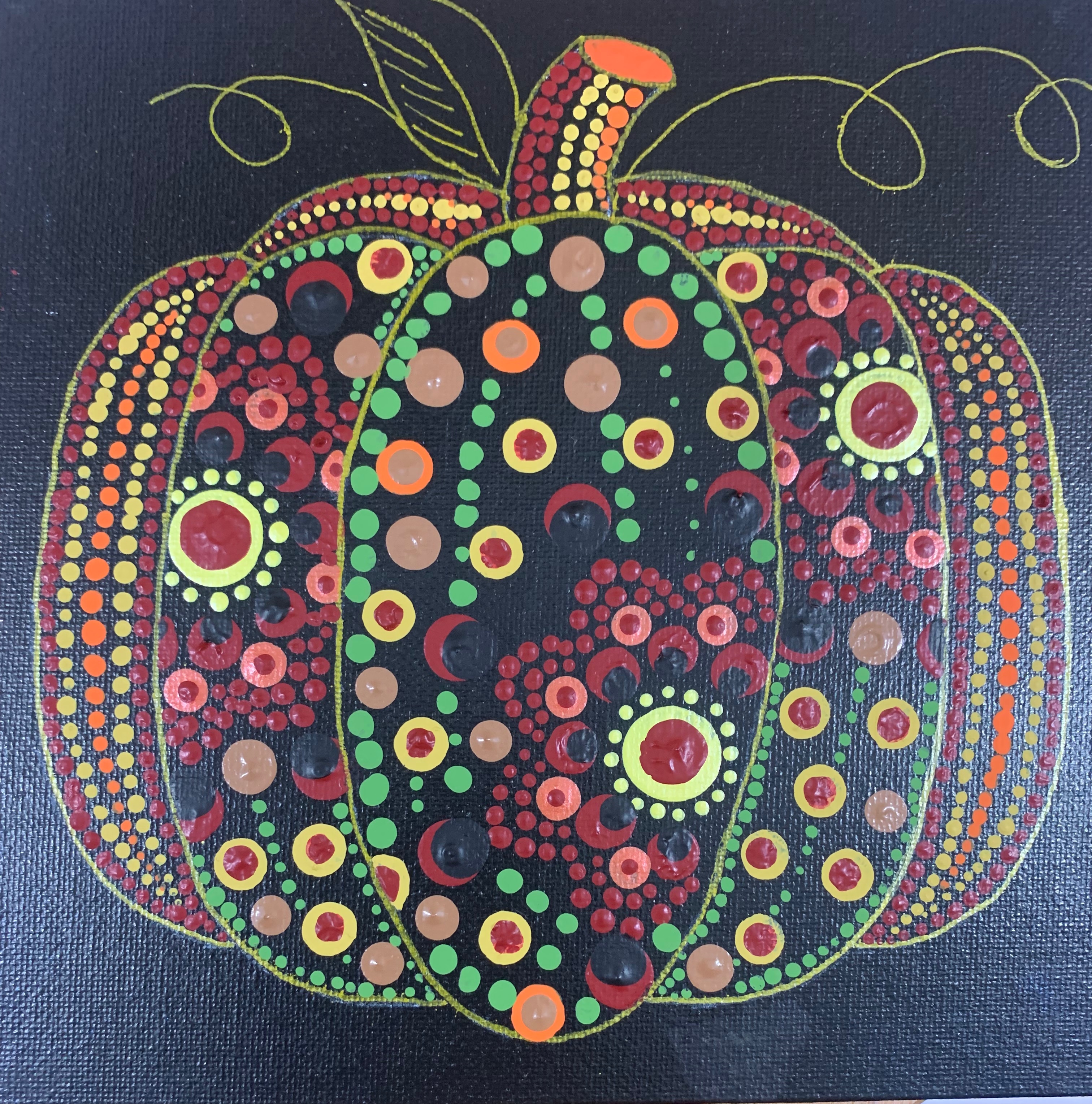 A Live with Livy  Pumpkin Mandala experience project by Yaymaker