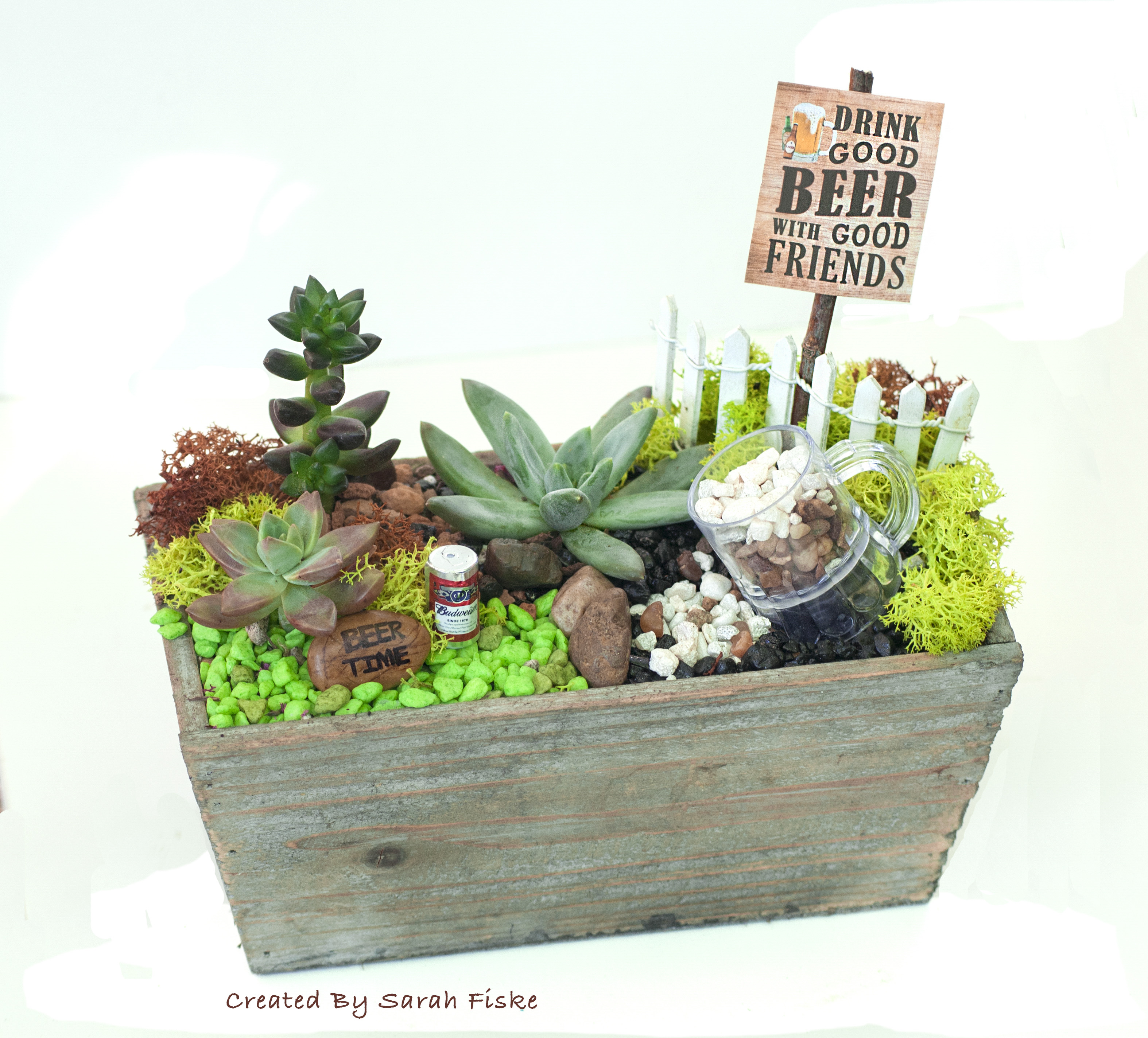 A Drink Good Beer w Good Friends plant nite project by Yaymaker
