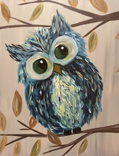 A Who Who Me paint nite project by Yaymaker