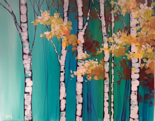 A Bright Birch paint nite project by Yaymaker