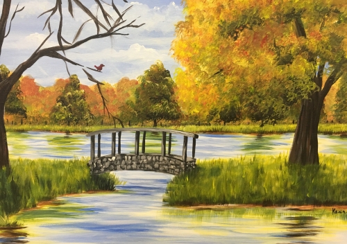 A Shades of Autumn paint nite project by Yaymaker