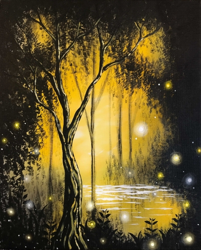 A Magical Forest II paint nite project by Yaymaker
