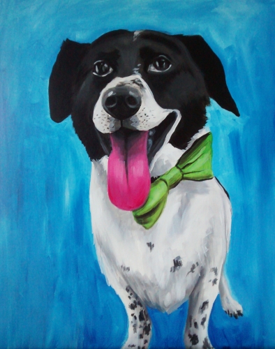 A Paint Your Pet Special Event II paint nite project by Yaymaker