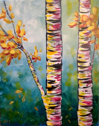 A Bright and Birchy paint nite project by Yaymaker