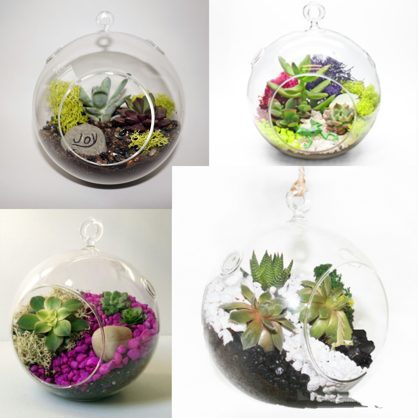 A Glass Hanging Globe  Choose or make your own design plant nite project by Yaymaker