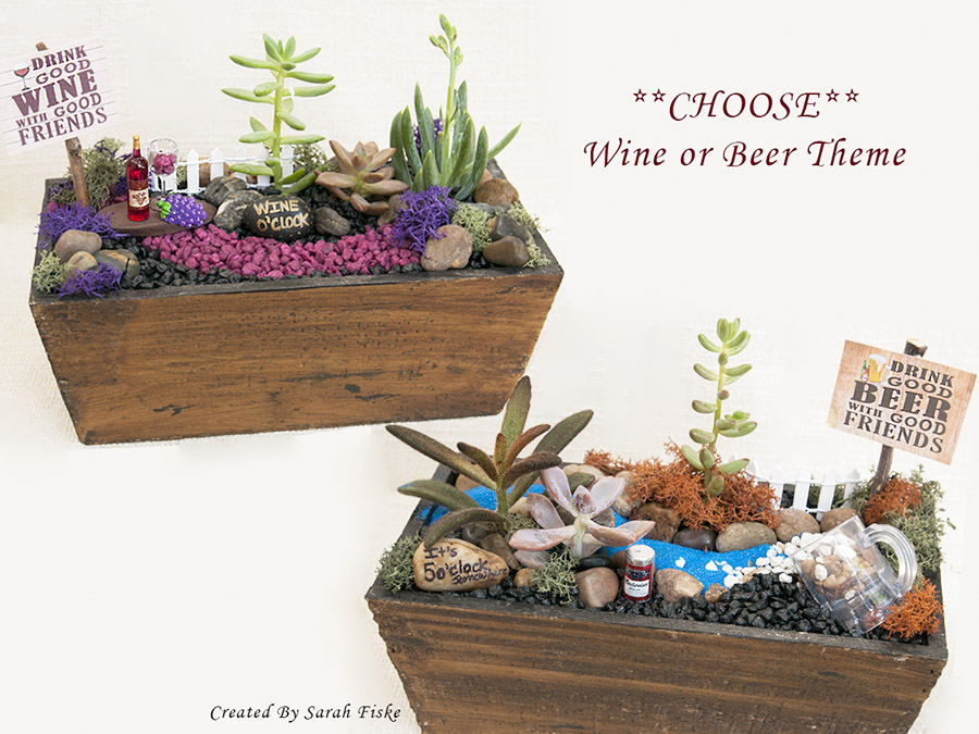 A Good Wine or Good Beer plant nite project by Yaymaker
