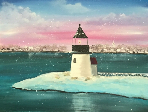 A Nantucket Winter paint nite project by Yaymaker