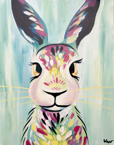 A Some Bunny To Love paint nite project by Yaymaker