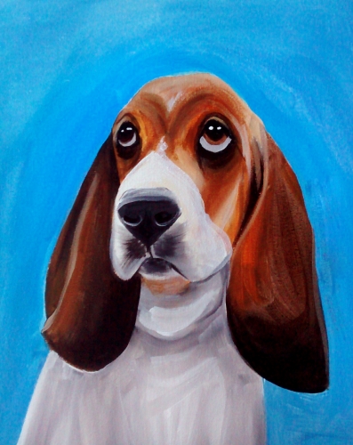 A Paint Your Pet Special paint nite project by Yaymaker