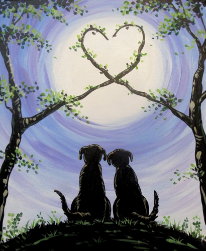 A Labs in Love paint nite project by Yaymaker