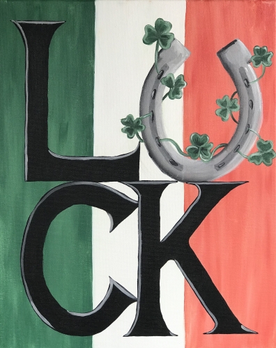 A Luck O the Irish II paint nite project by Yaymaker
