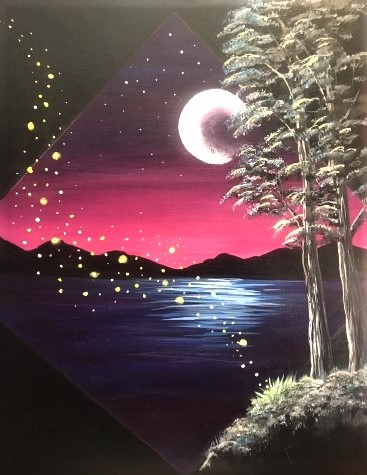 A Summers Ending paint nite project by Yaymaker