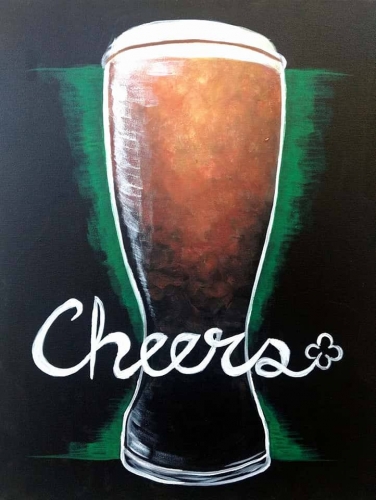 A Cheer n Beer paint nite project by Yaymaker