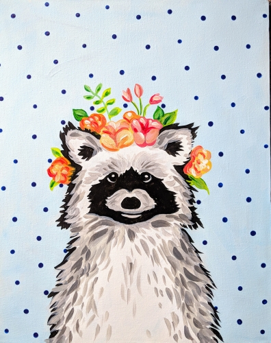A The Little Raccoon Prince paint nite project by Yaymaker