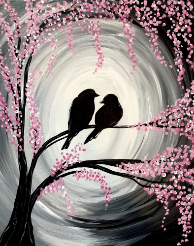 A Whimsical Love paint nite project by Yaymaker