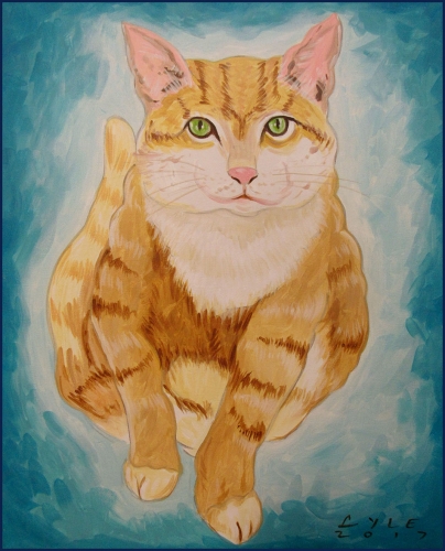 A Special Paint your Pet paint nite project by Yaymaker