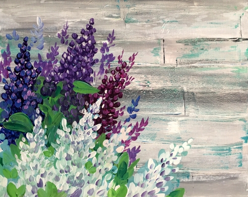 A Lilacs paint nite project by Yaymaker