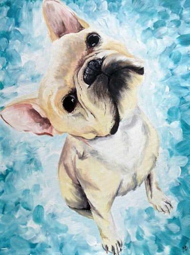 A Paint Your Pet V paint nite project by Yaymaker