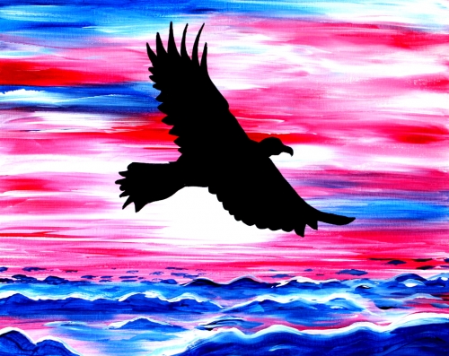 A Above America paint nite project by Yaymaker