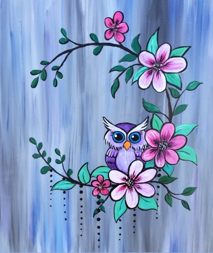 A My Little Owl paint nite project by Yaymaker