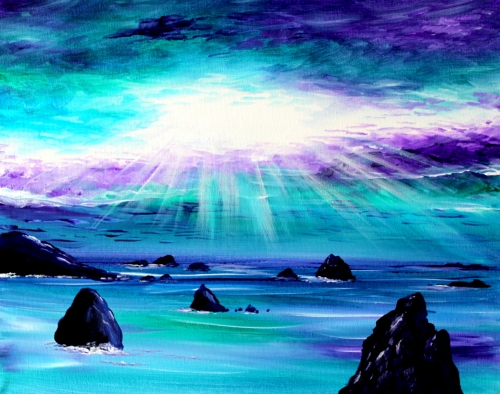 A Breaking Through paint nite project by Yaymaker