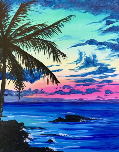 A Summer Nights IV paint nite project by Yaymaker