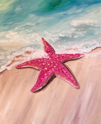 A Sea Star II paint nite project by Yaymaker