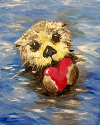 A No Otter Love Like Yours paint nite project by Yaymaker