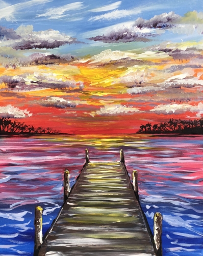 A Paradise Dock paint nite project by Yaymaker